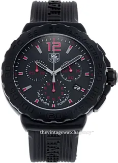 TAG Heuer Formula 1 CAU111A.FT6024 42mm Stainless steel Black