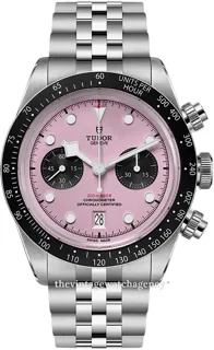 Tudor Black Bay Chrono M79360N-0019 41mm Stainless steel Pink