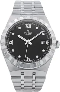 Tudor Royal M28500-0004 38mm Stainless steel Black