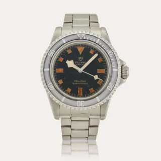 Tudor Submariner 7016/0 40mm Stainless steel Black