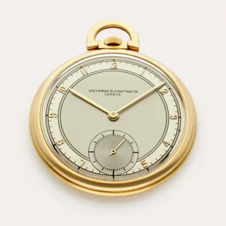 Vacheron Constantin 18k yellow gold Silver