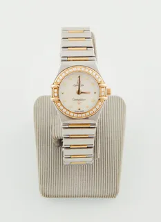 Omega Constellation 1365.71.00 23mm Yellow gold and Stainless steel White