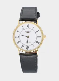 Longines Présence 7023.150 32mm gold White