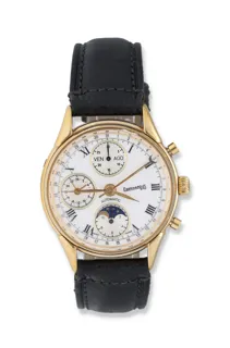 Eberhard & Co. 1326A Stainless steel and Gold-plated White