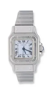 Cartier Santos 9170901 25mm Stainless steel White