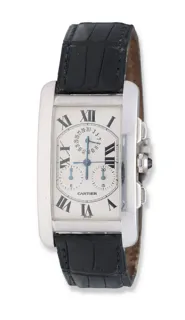 Cartier Tank Américaine 2912 27mm White gold White