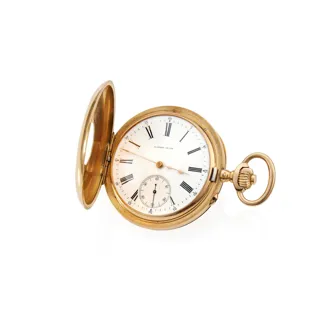 L.Leroy 18k yellow gold White