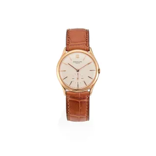 Patek Philippe Calatrava 2557 18k rose gold Silver