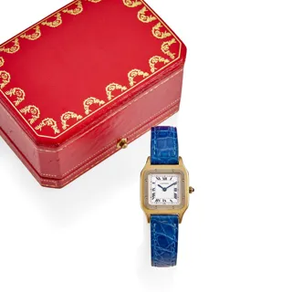 Cartier Santos 96062 18k yellow gold White