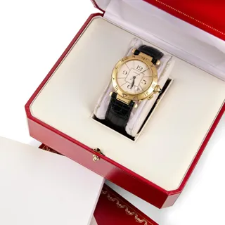 Cartier Pasha 820901 18k yellow gold Silver