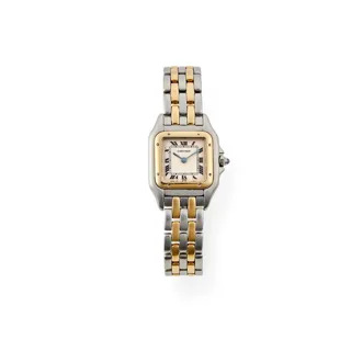 Cartier Panthère 66921 Stainless steel and 18k yellow gold Silver