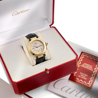 Cartier Pasha 18k yellow gold Silver