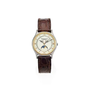 Jaeger-LeCoultre 141.119.5 Stainless steel and Gold-plated White