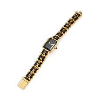 Chanel Première Gold-plated Black