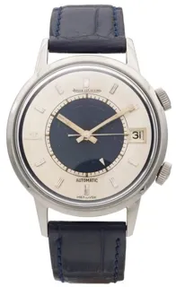 Jaeger-LeCoultre Memovox 875.42 37mm Stainless steel Blue