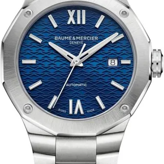 Baume & Mercier Riviera M0A10620 42mm Stainless steel Blue