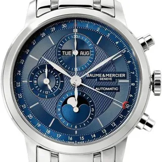 Baume & Mercier Classima M0A10485 42mm Stainless steel Blue