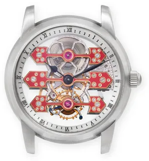 Girard-Perregaux Three Bridges Tourbillon Skeleton 99050SO.21.000 39mm Titanium Red