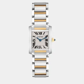 Cartier Tank Française W51007Q4 Yellow gold and Stainless steel