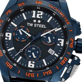 TW Steel TW1020 46mm Stainless steel Blue