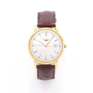 Longines Classique 18k yellow gold Gray