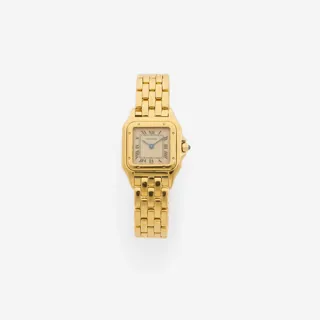 Cartier Panthère 01404 22mm 18k yellow gold Gray