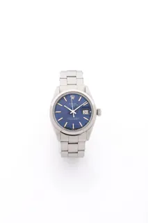 Rolex Oyster Perpetual Date 1500 Stainless steel Blue