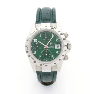 Tudor Prince Date 79280 Stainless steel Green