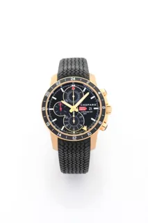 Chopard Mille Miglia Chronograph 1288 18k rose gold Black