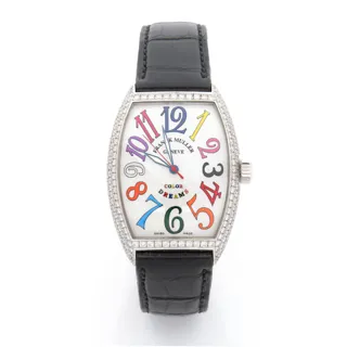 Franck Muller Master of Complications 7851 SC 35mm White gold Gray