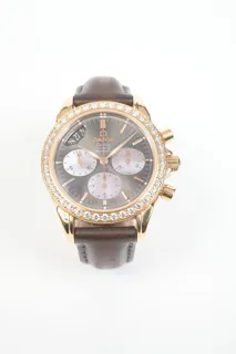 Omega De Ville Chronograph 125.001 Rose gold Brown