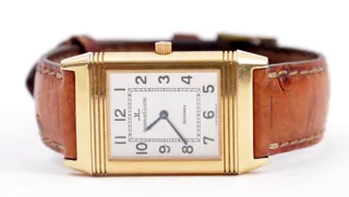 Jaeger-LeCoultre Reverso 250.1.86 Yellow gold Silver