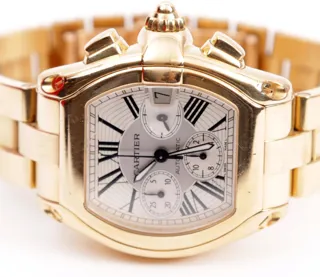 Cartier Roadster W62021Y2 42mm 18k yellow gold