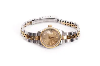 Rolex Lady-Datejust Stainless steel and Gold-plated Golden