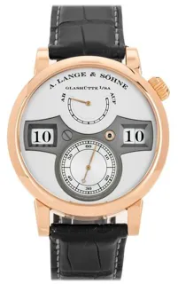 A. Lange & Söhne Zeitwerk 140.032 41mm Rose gold Silver