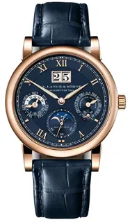 A. Lange & Söhne Langematik 310.037 Rose gold Blue