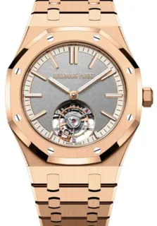 Audemars Piguet Royal Oak Tourbillon 26730OR.OO.1320OR.05 Rose gold Gray