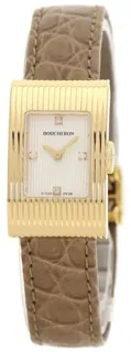 Boucheron Reflet WA030507 18mm Yellow gold White