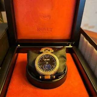 Bovet Amadeo Fleurier CP0423 42mm Rose gold Black