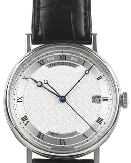 Breguet Classique 5177BB/12/9V6 38mm White gold Silver