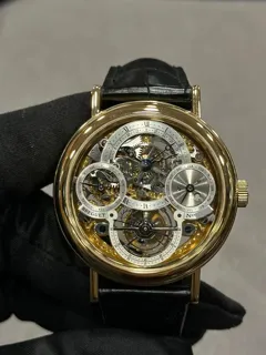 Breguet Classique 3755BA/OE/9V6 Yellow gold See-through