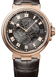 Breguet Marine 5517BR/G3/5ZU 40mm Rose gold Gray