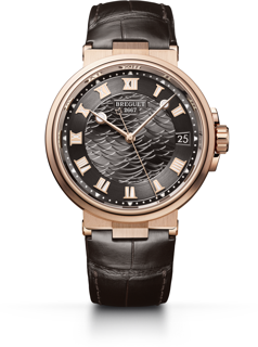 Breguet Marine 5517BR/G3/9ZU 40mm Rose gold Gray