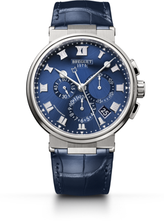 Breguet Marine 5527TI/Y1/9WV Titanium Blue