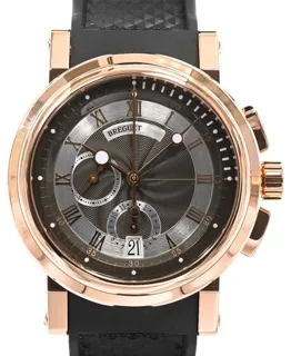 Breguet Marine 5827BR/Z2/5ZU 42mm Rose gold Black