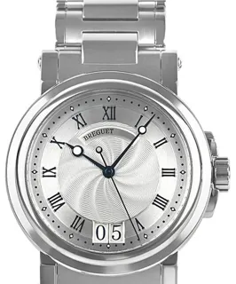 Breguet Marine 5817ST/12/SMO 39mm Stainless steel Silver