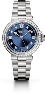 Breguet Marine 9518ST/YD/S80D001 34mm Stainless steel Blue