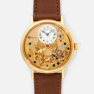 Breguet Tradition 7037BA/11/9V6 38mm Yellow gold