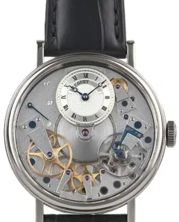 Breguet Tradition 7037bb/11/9v6 38mm White gold Skeletonized