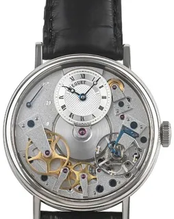 Breguet Tradition 7037bb/11/9v6 38mm White gold Skeletonized